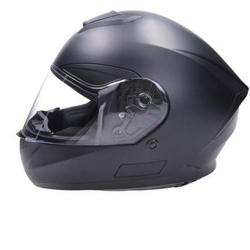 CAB Integraalhelm E-06 GP1 matzwart/zwart, Fietsen en Brommers, Nieuw