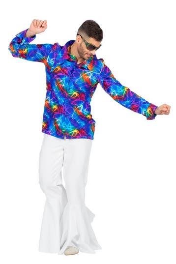 Disco Shirt Atomic Heren, Ophalen of Verzenden, Nieuw