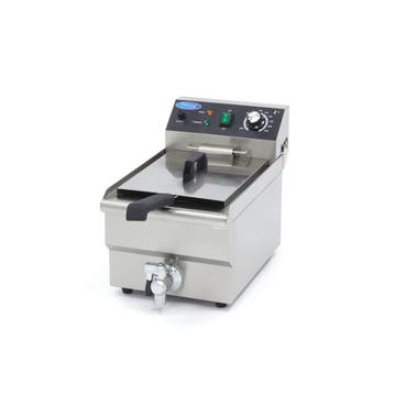 Frituurpan - 10 L - 1 Mand - met Tapkraan, 4 liter of meer, Verzenden, Nieuw