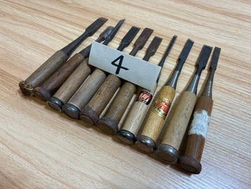 Werkgereedschap - Set van 10 beitels4-9