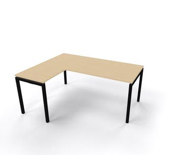 N-poot hoekbureau, 180x160cm, Overige plaatsen, Ophalen of Verzenden, Nieuw in verpakking, Bureau