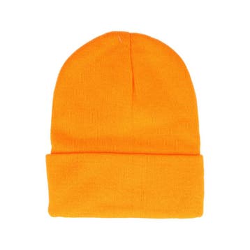 Beanie Muts - Basic - Unisex - Oranje, Nieuw