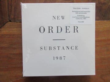 New Order - Substance - 4 CDs Deluxe edition Remastered - CD, Cd's en Dvd's, Nieuw in verpakking