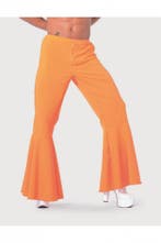 Hippie broek bi-stretch man neon oranje, Kleding | Heren, Ophalen of Verzenden, Nieuw