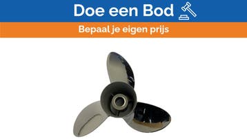 Bieden: Michigan Apollo 3-Blade Stainless Steel Propeller 1, Ophalen of Verzenden, Nieuw