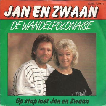 vinyl single 7 inch - Jan &amp; Zwaan - De Wandelpolonaise, Cd's en Dvd's, Vinyl Singles, Verzenden, Zo goed als nieuw, 7 inch