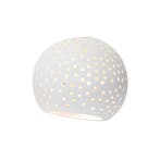 Moderne wandlamp wit gips bol met lichteffect - Blur, Huis en Inrichting, Lampen | Wandlampen, Verzenden, Nieuw, Retro