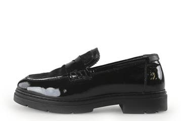 Manfield Loafers in maat 39 Zwart, Verzenden, Zwart, Overige typen, Zo goed als nieuw