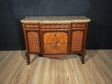 Commode - Hout - Napoleon III, Antiek en Kunst