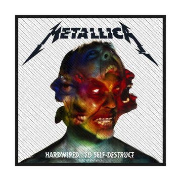 Metallica Hardwired to Self Destruct Patch officiële merch, Ophalen of Verzenden, Nieuw, Kleding