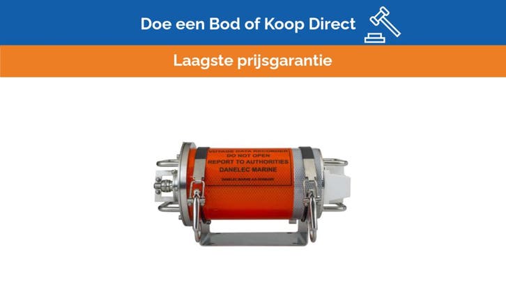 Bieden: DANELEC Fixed Capsule MK4 48 hours 32GB excl beacon, Watersport en Boten, Overige Watersport en Boten, Nieuw, Ophalen of Verzenden