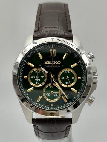 Seiko - Chronograph - Zonder minimumprijs - Seiko SBTR017