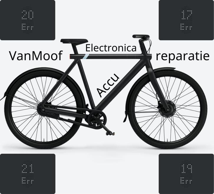 VanMoof S3/X3 accu, cartridge / andere electronica reparatie, Fietsen en Brommers, Fietsaccessoires | Fietsaccu's, Nieuw
