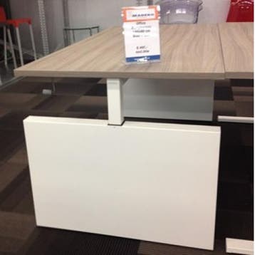 (MDK-102329) Madeko Solution slingerbureau 160 x 80 cm, Ophalen of Verzenden, In hoogte verstelbaar, Nieuw