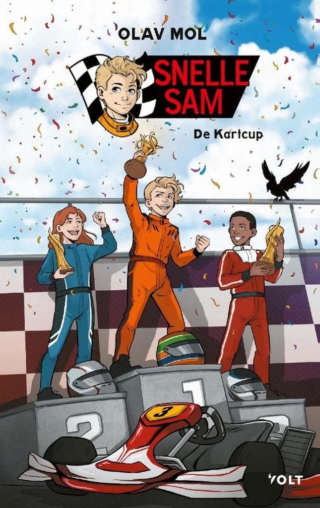 Snelle Sam - De Kartcup 9789021465968 Olav Mol, Boeken, Kinderboeken | Jeugd | onder 10 jaar, Zo goed als nieuw, Verzenden