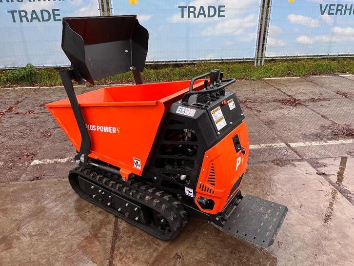 Rups dumper motor kruiwagen Bridge and Stratton Plus power, Zakelijke goederen, Machines en Bouw | Transport