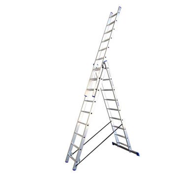 ALX DHZ ladder 3 x 9 Goedkoper dan de bouwmarkt. Verzending., Verzenden, Nieuw