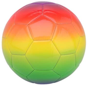 Voetbal Regenboog (maat 5) | Sports Active - Buitenspeelgoed, Verzenden, Nieuw