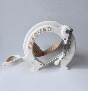 Raadvad - Ove Larsen - Broodsnijmachine - 294 - Staal -, Antiek en Kunst
