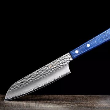 Yaxell BLUE BREEZE Santokumes – 16,5 cm – MOVAX Staal, Ophalen of Verzenden, Nieuw, Rvs of Chroom