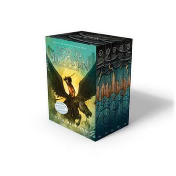Percy Jackson & the Olympians boxset (1-5) - Rick Riordan, Boeken, Verzenden, Gelezen, Rick Riordan
