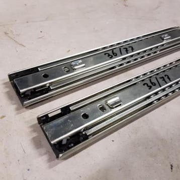 Ladegeleiders 36/77 cm - met rem, Ophalen of Verzenden, Nieuw