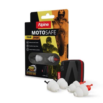 MotoSafe Duo Pack 2026 motoroordoppen Alpine, Verzenden, Nieuw