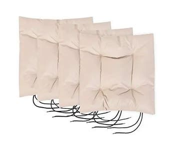 Gardenista  4 Premium Stoelkussen 40x40cm beige (Kussens), Verzenden, Nieuw