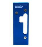 Boormal sluitplaat dag/nachtslot links, Doe-het-zelf en Verbouw, Verzenden, Nieuw