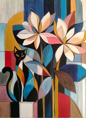 Kiri Aguilera (1982) - XL - El gato y la magnolia