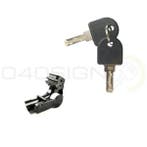 GDW trekhaak sleutel verticaal (101 – 209), Verzenden, Nieuw