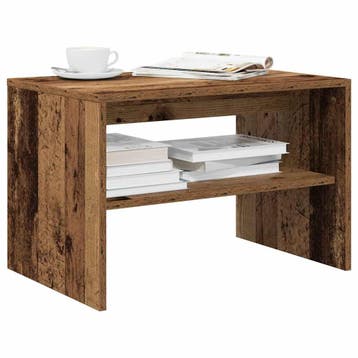 vidaXL Tv-meubel 60x40x40 cm bewerkt hout oud houtkleurig, Verzenden, Nieuw, Overige houtsoorten