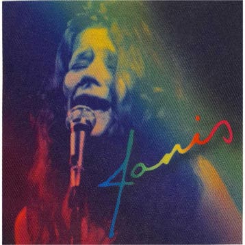 Janis Joplin - Rainbow - patch officiële merchandise, Ophalen of Verzenden, Nieuw, Kleding