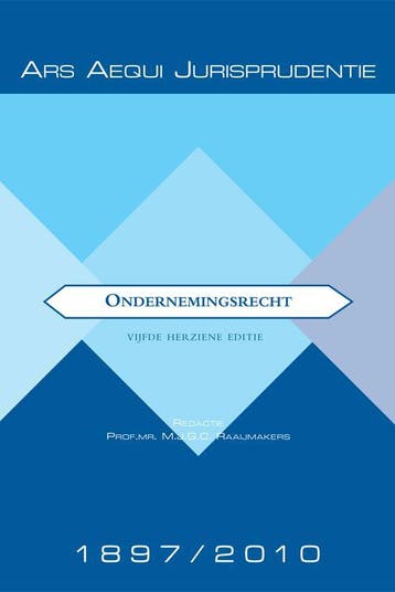 Jurisprudentie Ondernemingsrecht 1897 2010 9789069167954, Boeken, Zo goed als nieuw