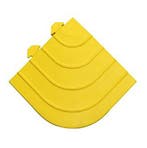 Modulaire werkplaatsmat - Anti vermoeidheidsmat - Geel, Verzenden, Nieuw