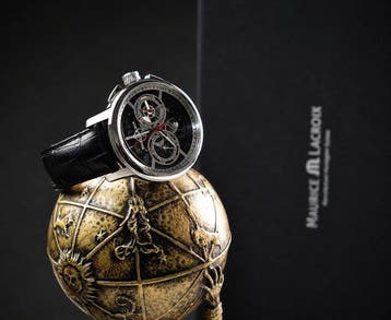 Maurice Lacroix - Masterpiece Skeleton Chronograph -, Nieuw