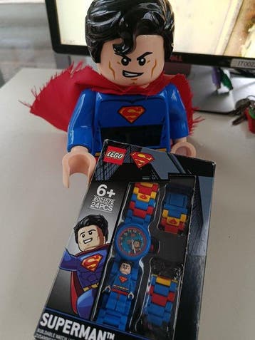 Lego Minifiguur wekker - DC Super Heroes - lego dc super, Nieuw