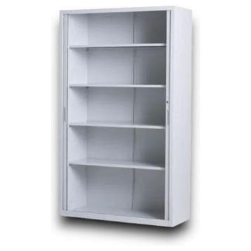 Witte Roldeurkast/Archiefkast - 197x120x45 - Nieuwe Kast, Huis en Inrichting, Kasten | Roldeurkasten en Archiefkasten, 100 tot 150 cm