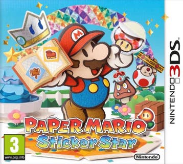 Paper Mario Sticker Star (Losse Cartridge) (3DS Games), Ophalen of Verzenden, Zo goed als nieuw