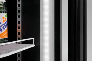 Bartscher Koelkast | Smal Model | 300L | Zwart | +2°C/+8°C |, Ophalen of Verzenden, Nieuw