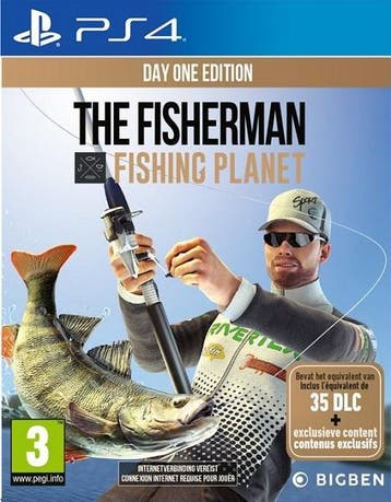 The Fisherman: Fishing Planet - Day One Edition PS4, 1 speler, Ophalen of Verzenden, Zo goed als nieuw, Vanaf 3 jaar