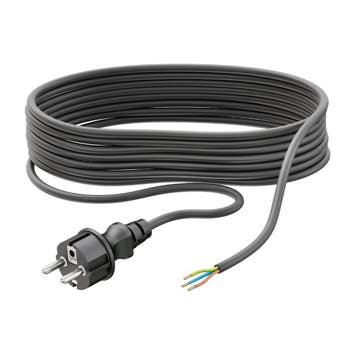 Neopreen buiten kabel 5 meter - 3x 0.75mm met stekker, Hobby en Vrije tijd, Elektronica-componenten, Ophalen of Verzenden, Nieuw