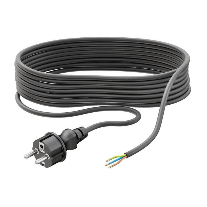 Neopreen buiten kabel 5 meter - 3x 0.75mm met stekker, Hobby en Vrije tijd, Elektronica-componenten, Nieuw, Ophalen of Verzenden