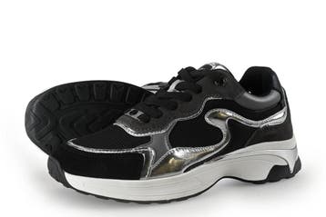 Mexx Sneakers in maat 37 Zwart, Mexx, Verzenden, Zwart, Sneakers of Gympen