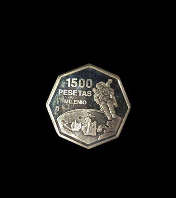 Spanje. Juan Carlos I. 1500 Pesetas 1999 (Zonder