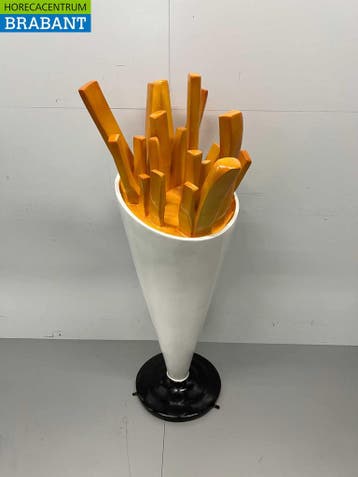HCB Polyester Puntzak Friet Frietzak Patatzak 150 cm Reclame, Zakelijke goederen, Ophalen of Verzenden, Nieuw in verpakking