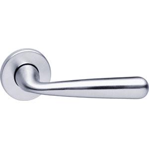 Intersteel deurklink Yvonne op rozet chroom mat, Doe-het-zelf en Verbouw, Deuren en Horren, Verzenden