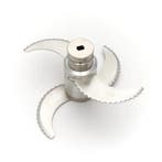 Messenblok | Maxima 30L Cutter | Kruisvormig RVS | Vier, Verzenden, Nieuw in verpakking