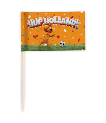 Cocktailprikkers Loeki Hup Holland (50st), Ophalen of Verzenden, Nieuw