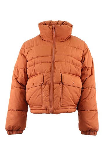 Vans Jas in maat S Oranje, Kleding | Dames, Jassen | Winter, Vans, Verzenden, Zo goed als nieuw, Overige kleuren